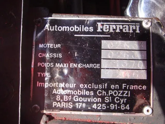 Ferrari 246 DINO GT