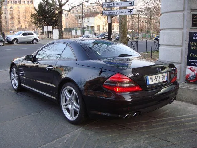 Mercedes SL55 AMG Pack Performance F1 edition