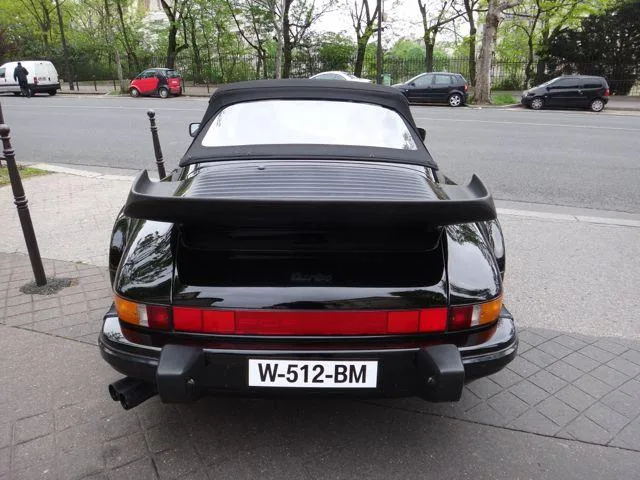 Porsche 3.3L turbo cabriolet